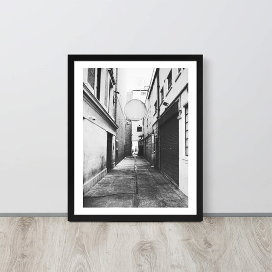 London: Chinatown Print Black 16" x 20"