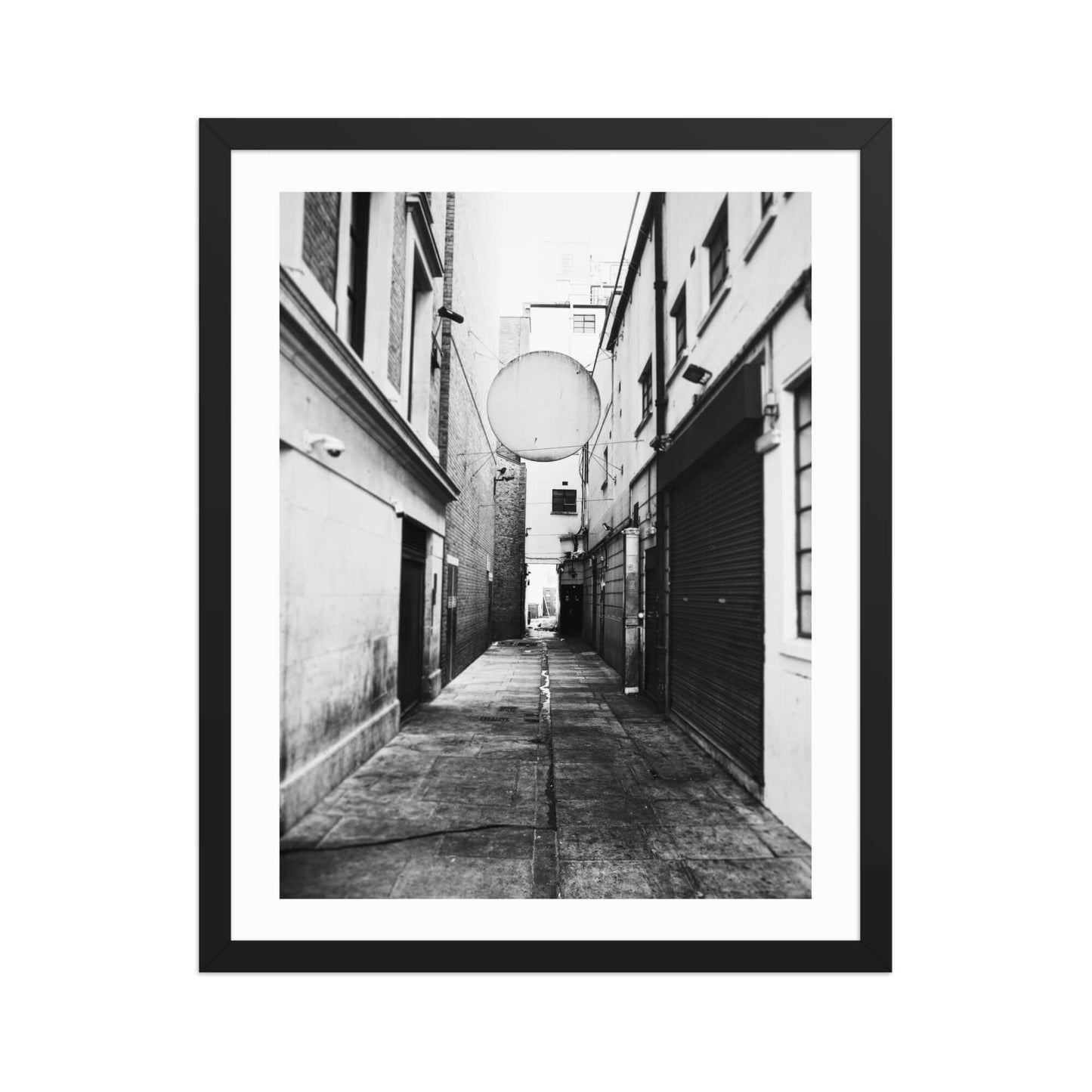 London: Chinatown Print Black 16" x 20"