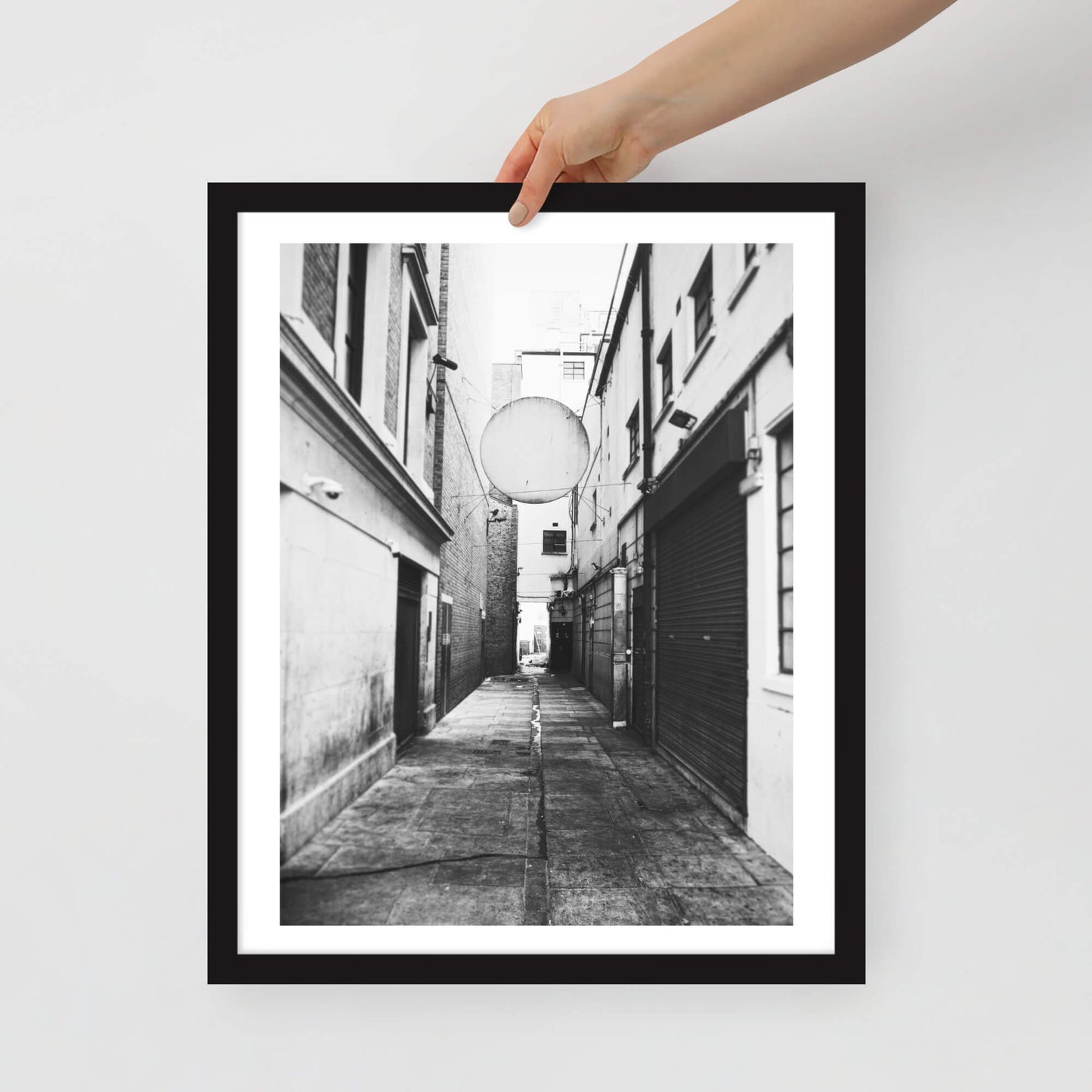 London: Chinatown Print Black 16" x 20"