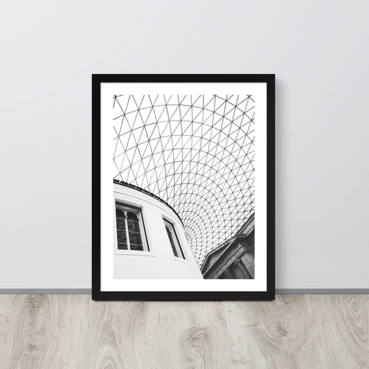 London: Museum Print Black 16" x 20"