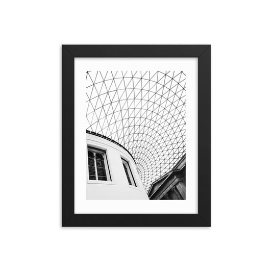 London: Museum Print Black 8" x 10"