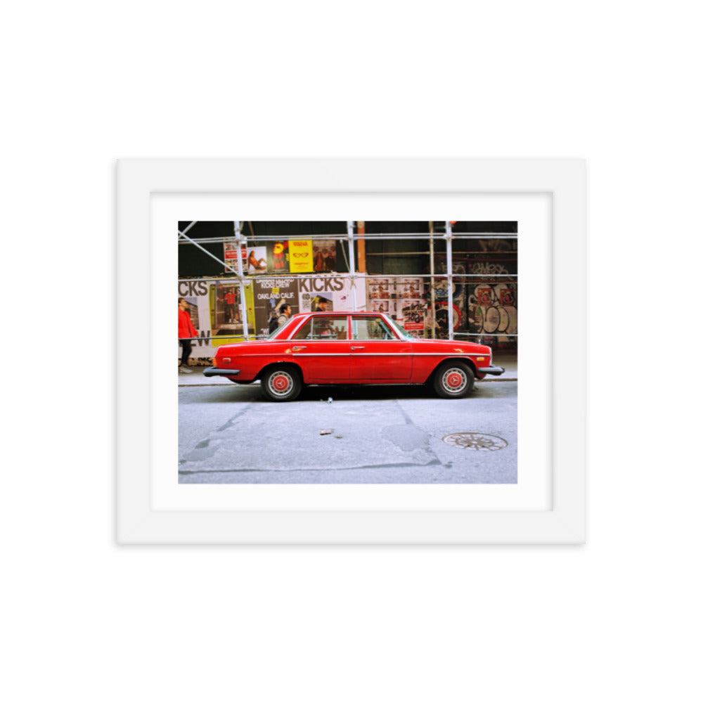 New York: Red Ride Print 8" x 10"