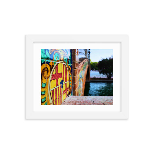 Seville: Amo Espana Print White 8" x 10"