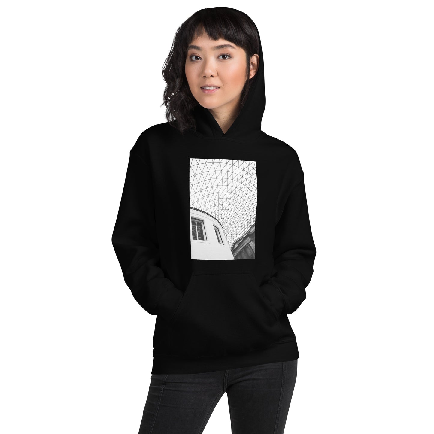London: Museum Hoodie (Black)