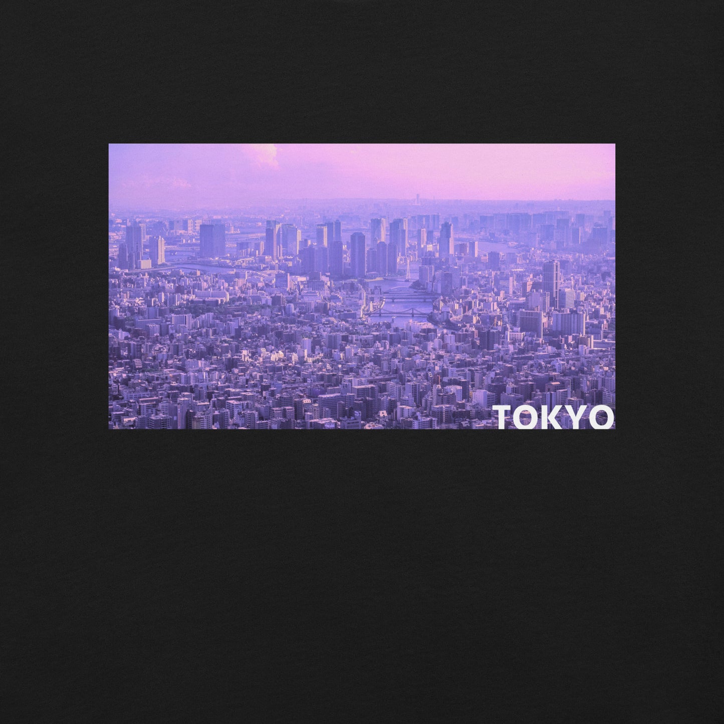 Tokyo: Cityscape T-Shirt Black