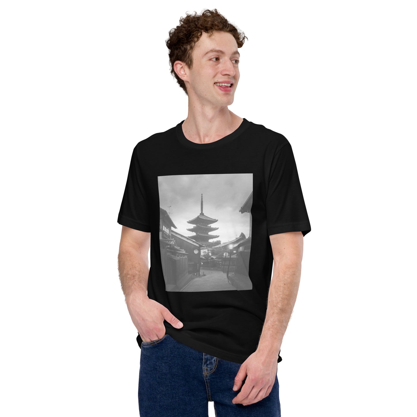 Kyoto: Temple T-Shirt Black