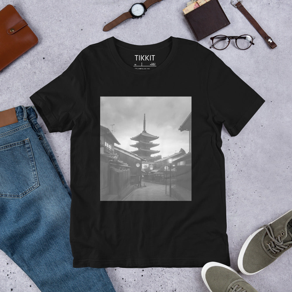 Kyoto: Temple T-Shirt Black