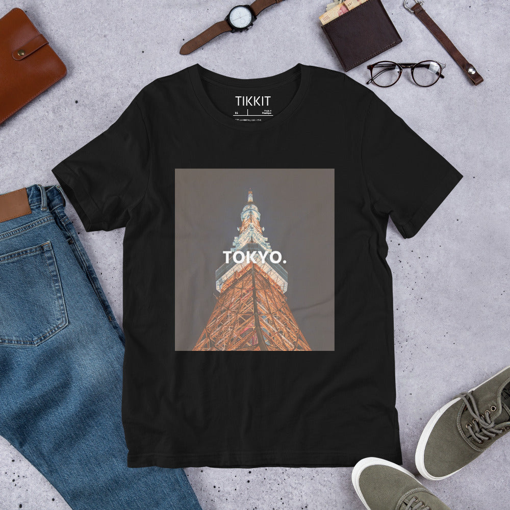 Tokyo Tower T-Shirt Black