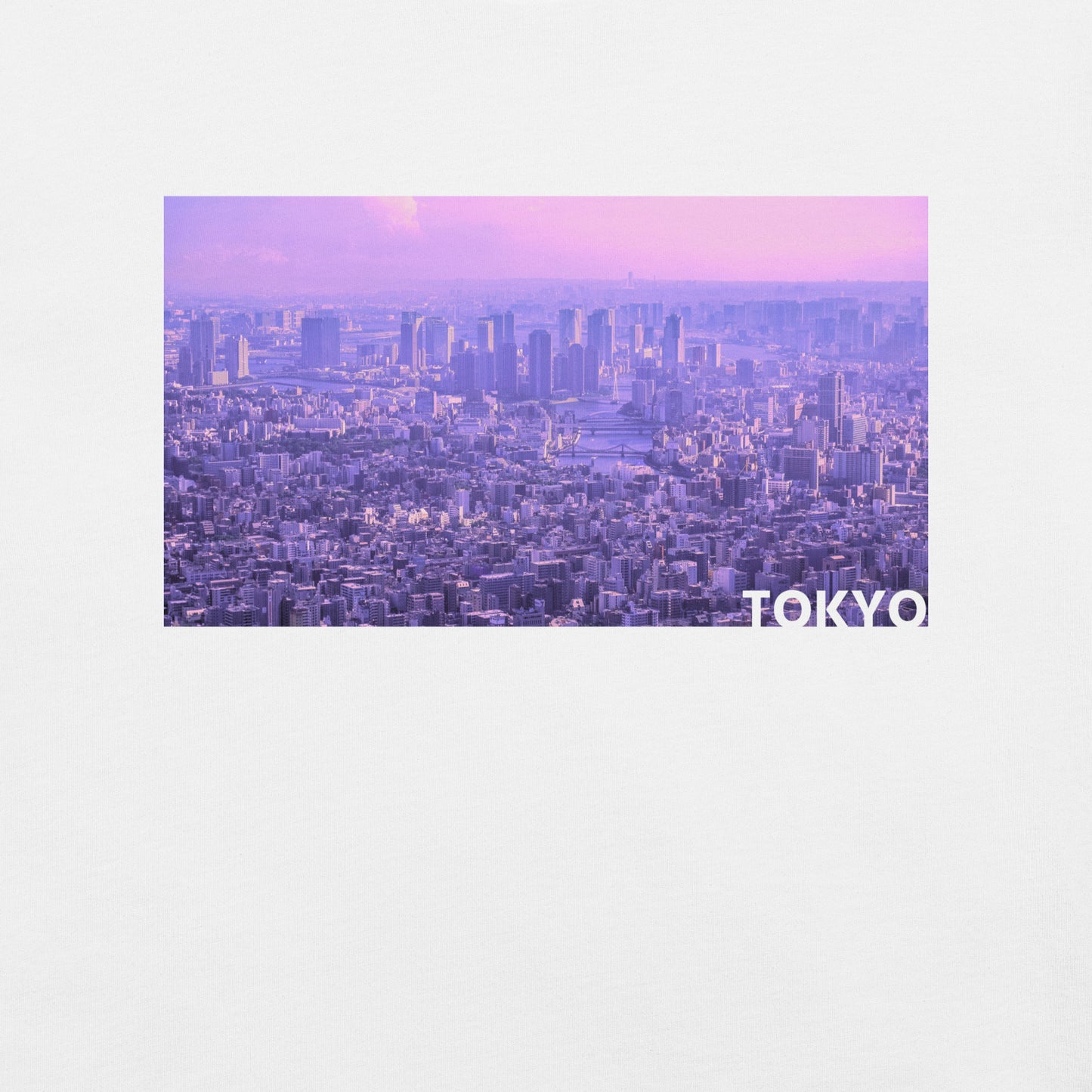 Tokyo: Cityscape T-Shirt White