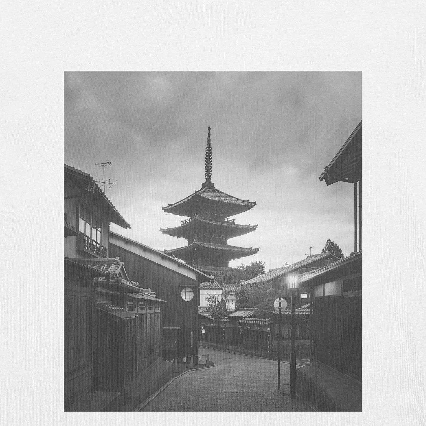 Kyoto: Temple T-Shirt White