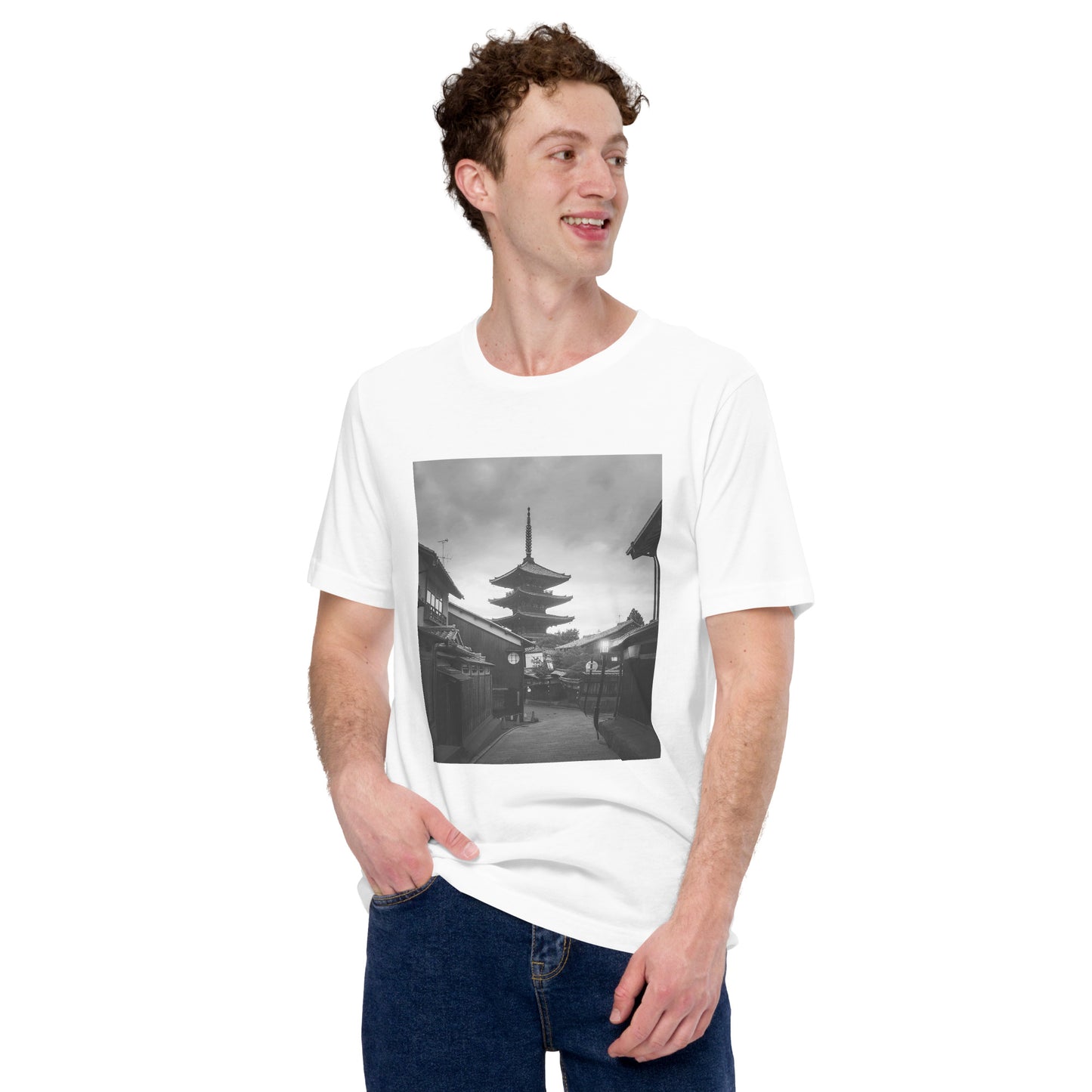 Kyoto: Temple T-Shirt White