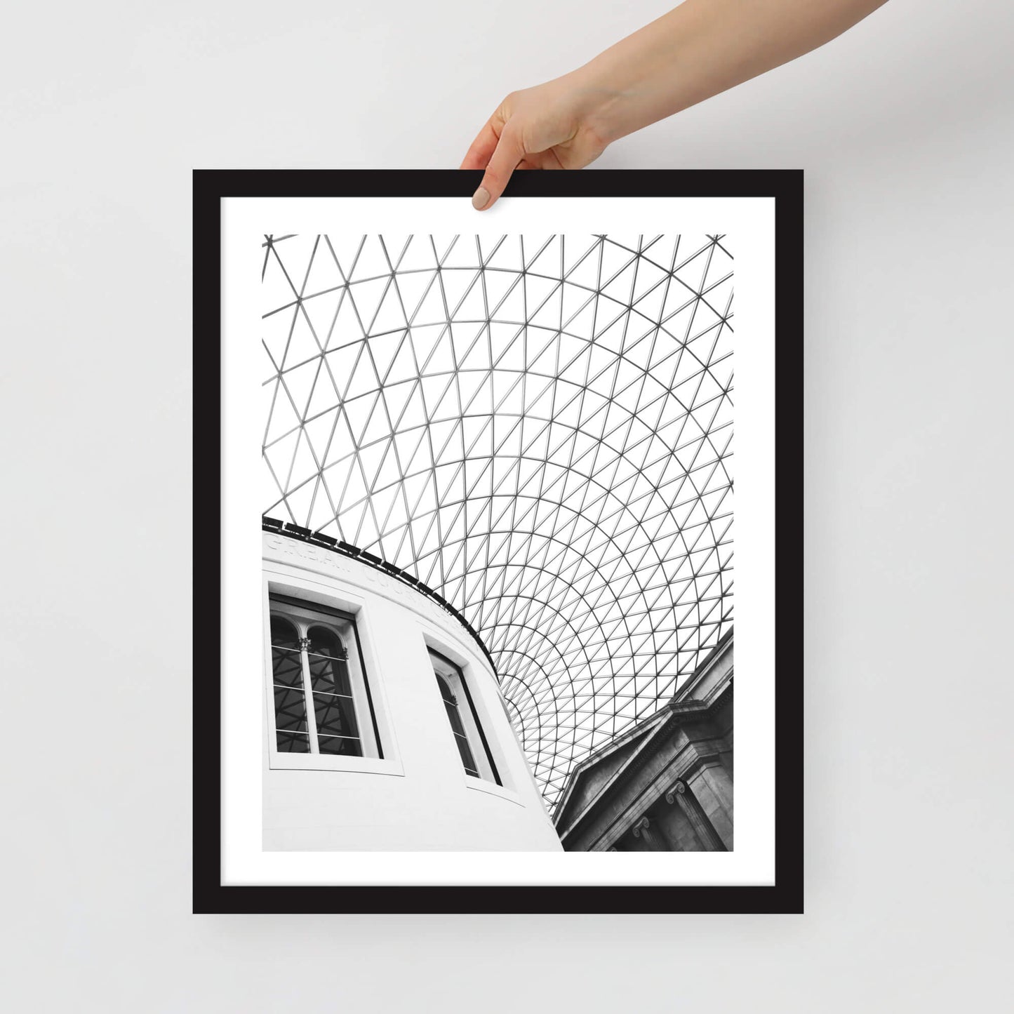 London: Museum Print Black 16" x 20"