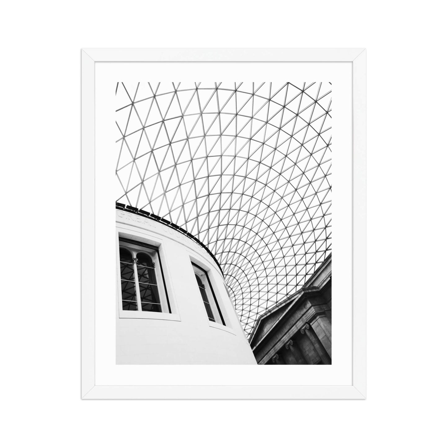 London: Museum Print White 16" x 20"