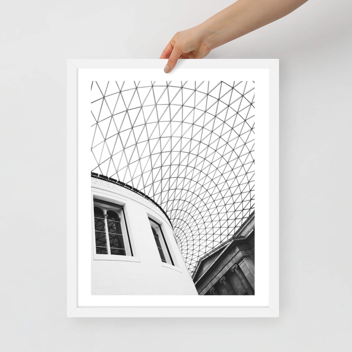London: Museum Print White 16" x 20"