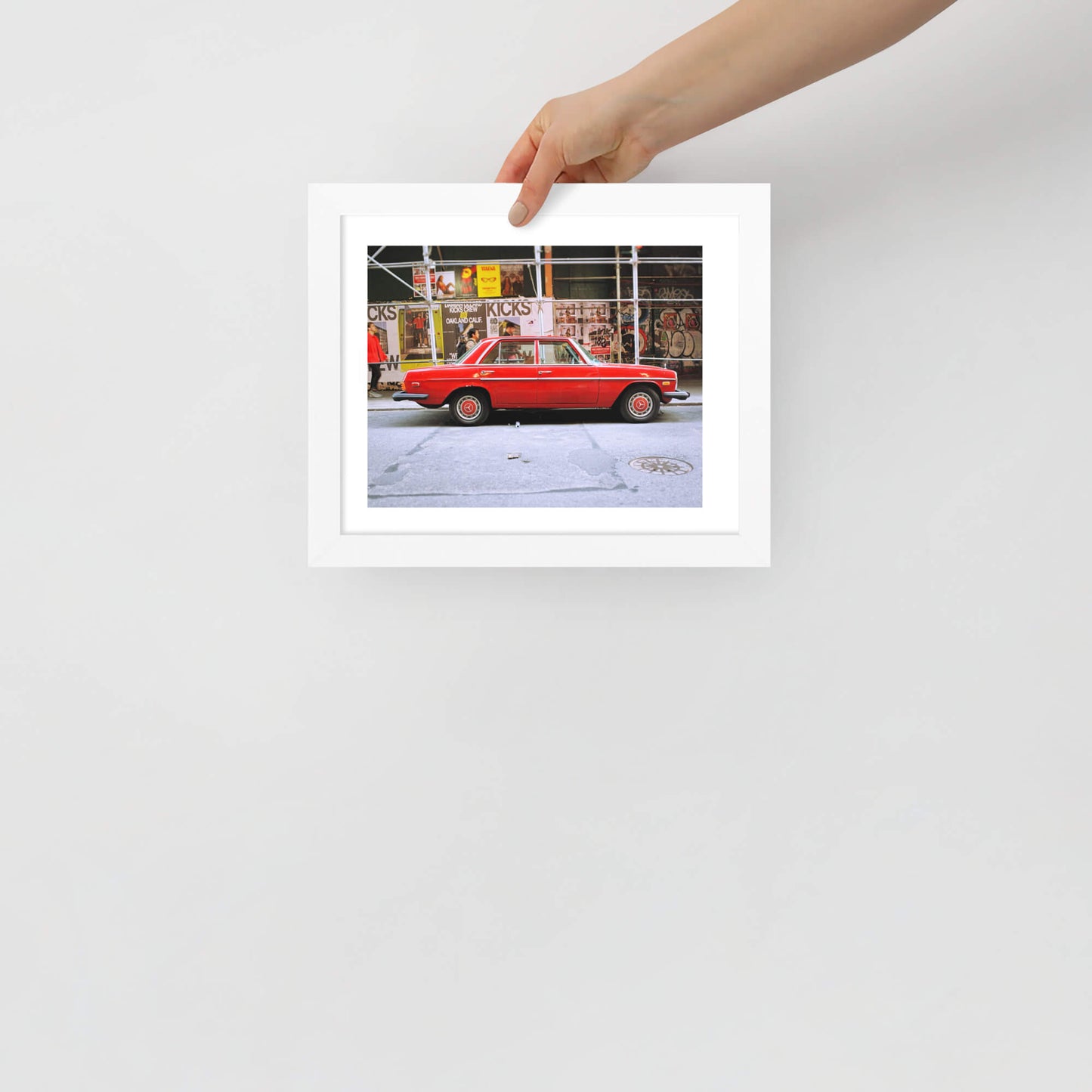 New York: Red Ride Print 8" x 10"