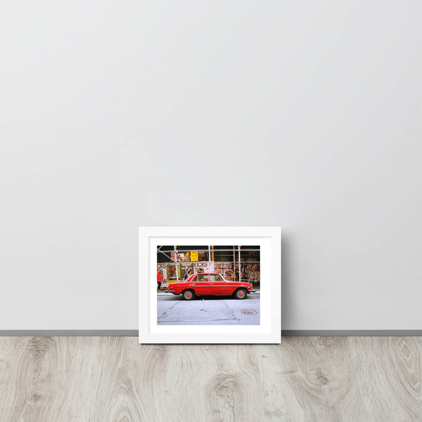 New York: Red Ride Print 8" x 10"