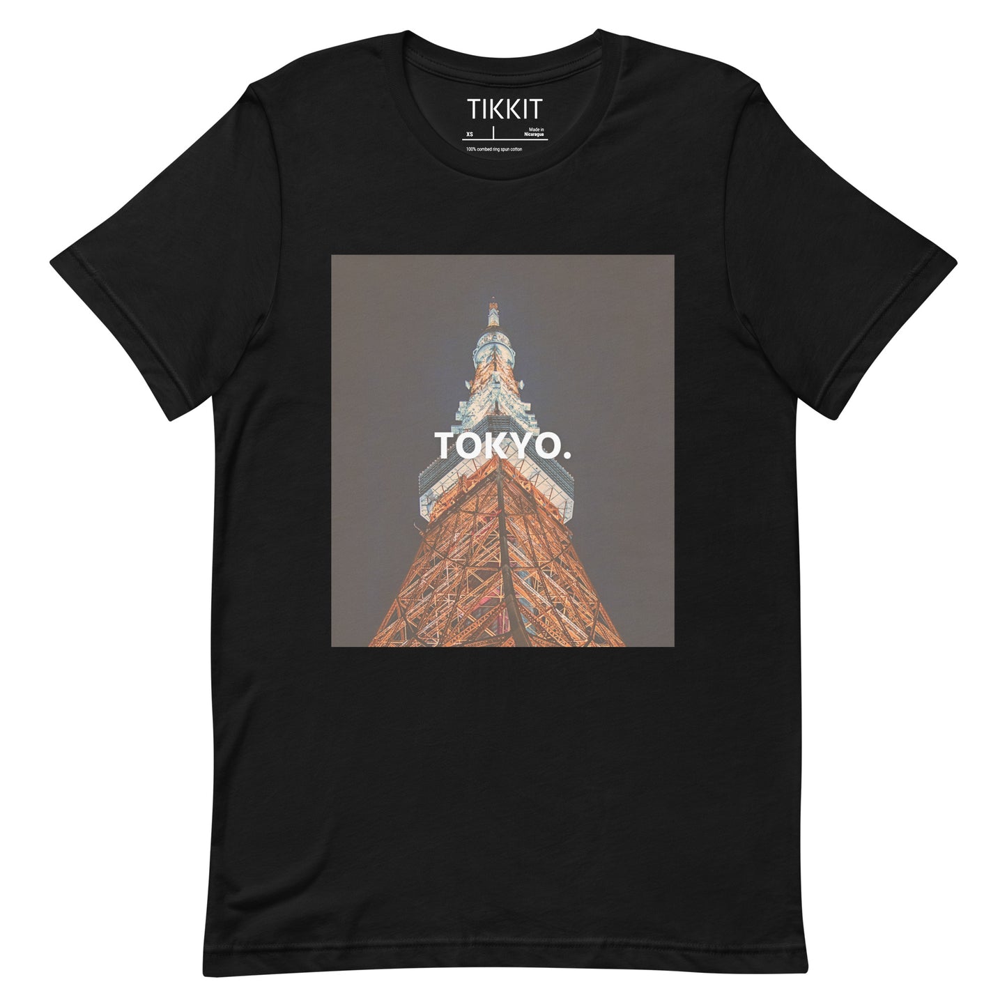 Tokyo Tower T-Shirt Black