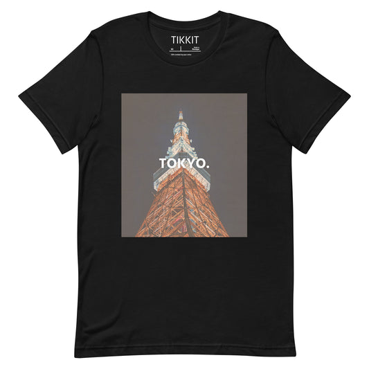 Tokyo Tower T-Shirt Black