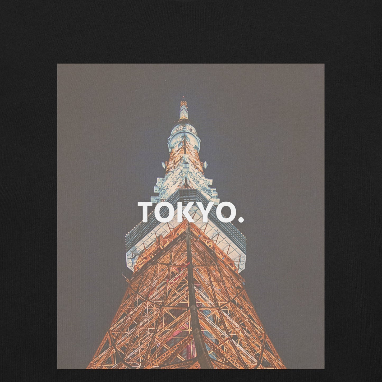 Tokyo Tower T-Shirt Black